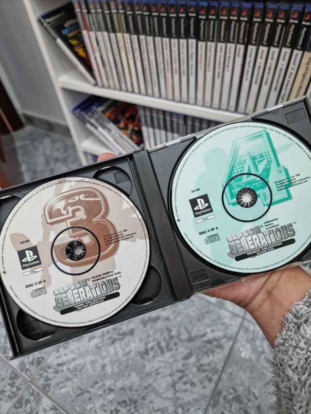 Capcom Generations PS1 PAL ESP