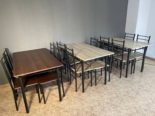 MESA Y 4 SILLAS NUEVAS ENVIOS *685*038*326*