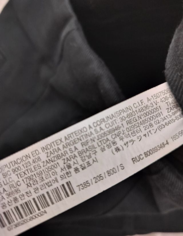 Shorts neri Zara pantaloni corti S