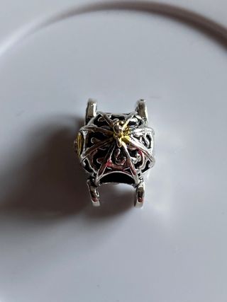 Charm carroza disney plata 