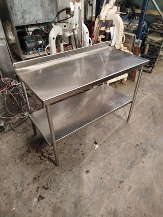 Mesa acero inoxidable hostelería