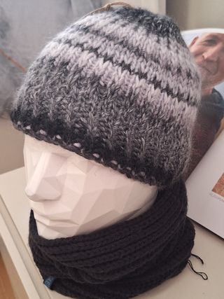 Berretto uomo foderato in lana, fatto a