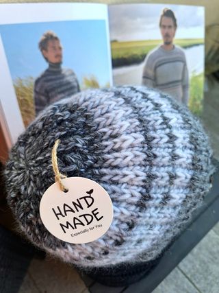 Berretto uomo foderato in lana, fatto a