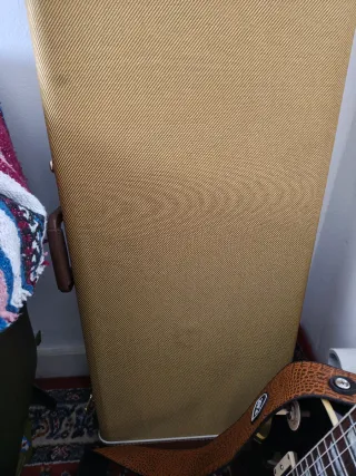 Estuche Fender tweed vintage