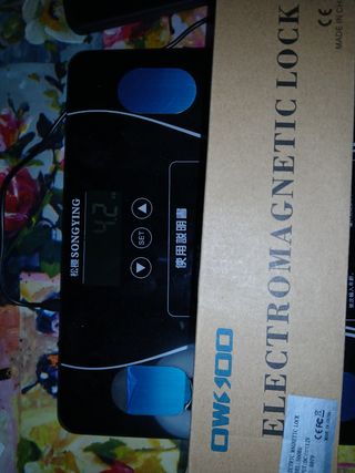 Cerradura eléctrica OWSOO de 500 kg 12v