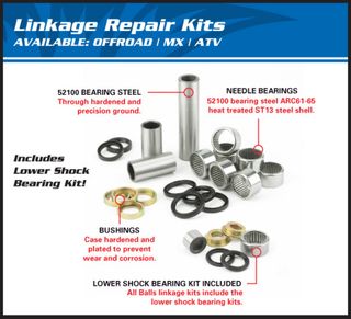 KIT RODAMIENTOS BIELETAS SUZUKI LTZ 400