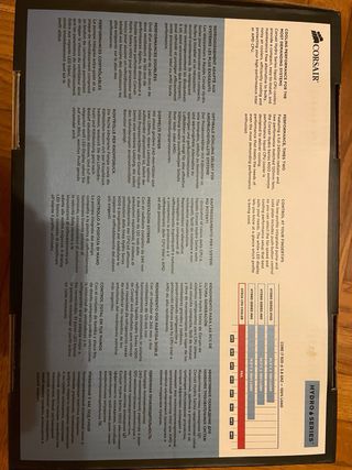 Corsair H100 Dissipatore a Liquido per CPU