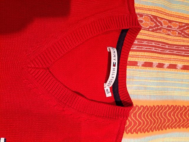 Jersey  de mujer de cuello pico