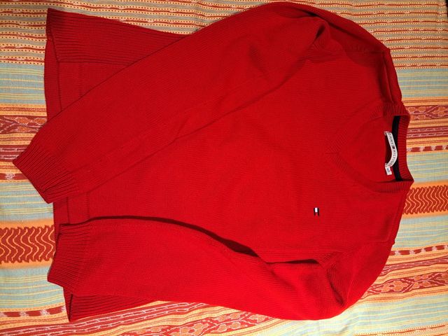 Jersey  de mujer de cuello pico