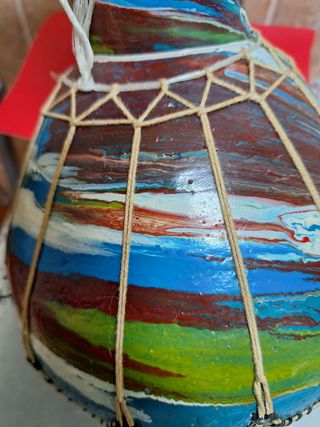 Tambor darbuka yembe Túnez artesano