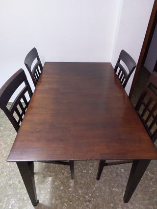 MESA SALÓN EXTENSIBLE