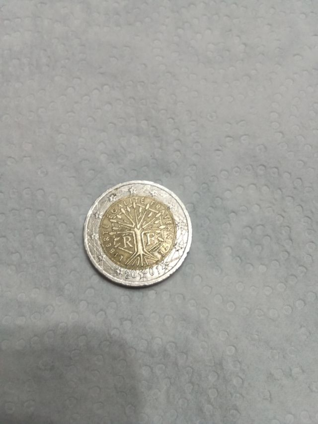 Moneda de dos árbol de la vida