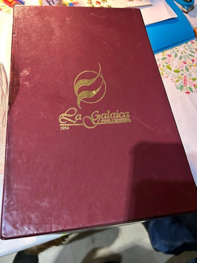 FLORERO DE CRISTAL JARRÓN COLECCIÓN