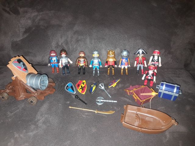 Playmobil Medieval y Pirata