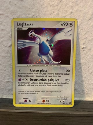 Carta Pokémon Lugia 14