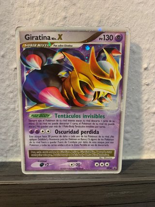 Carta Pokémon Giratina LV X DP38