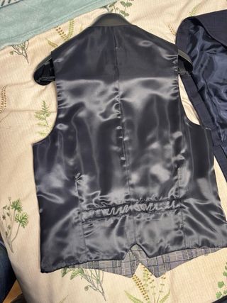 Traje de novio Chaqué Sinaloa Ingles azul