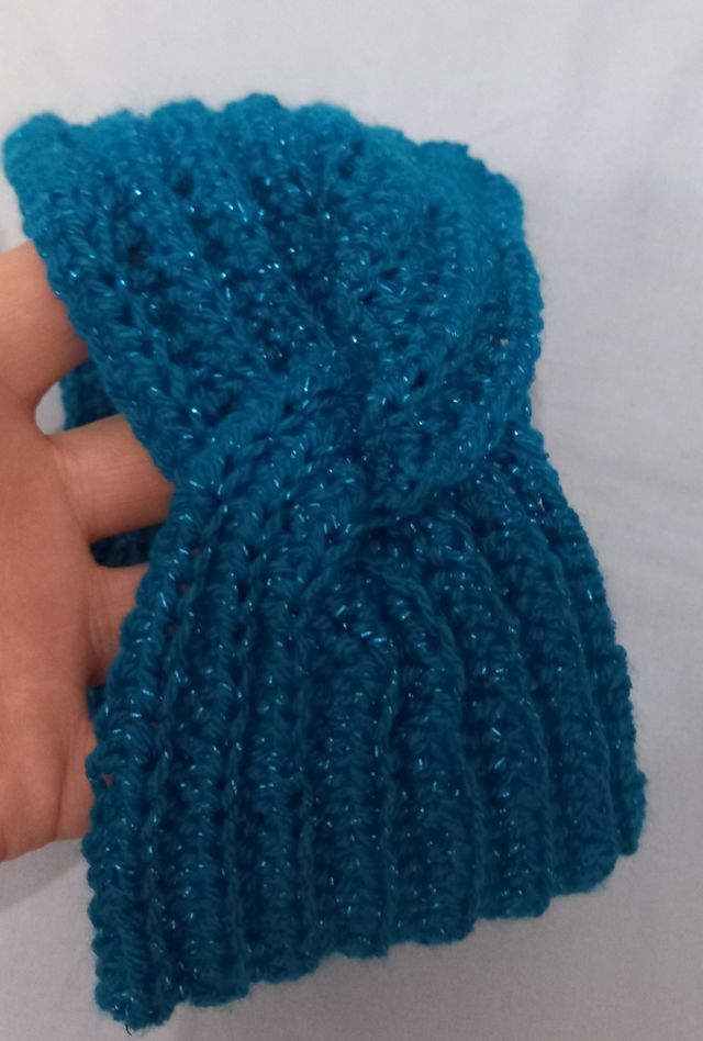 Fascia per capelli, fatta a mano,nuova mai indossa