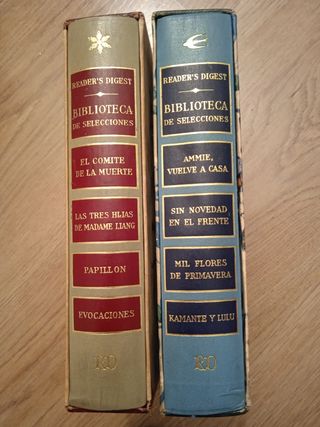 2 libros Selecciones del Reader's digest