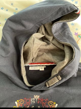 Felpa blu bambino name.it tg 9/10 anni