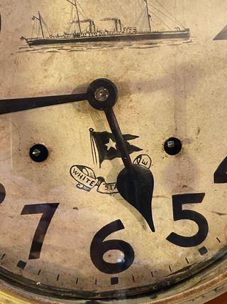 Reloj de pared antiguo siglo XIX 1880