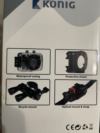Cámara deportiva estilo gopro marca konig