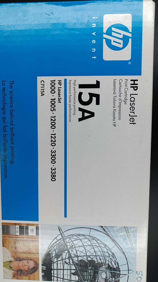 Tóner HP 15A LaserJet 1000 1200 3300