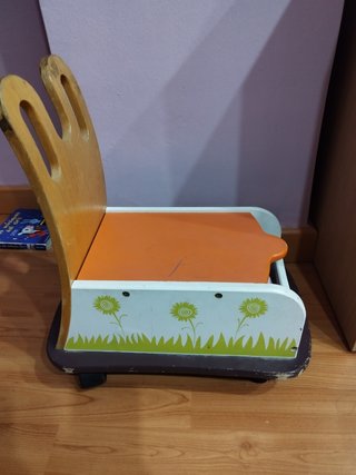 Correpasillos de madera