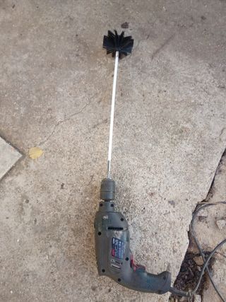 Spazzola per la pulizia del camino