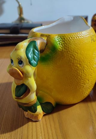 Brocche artigianali vintage dipinte a mano e 