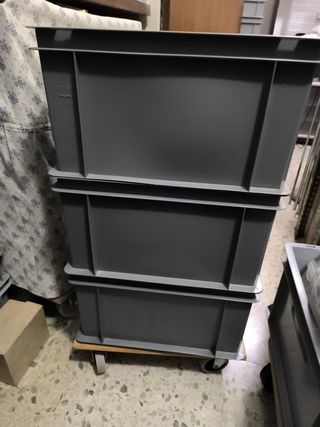 Cajas almacenaje apilables 30*40cm