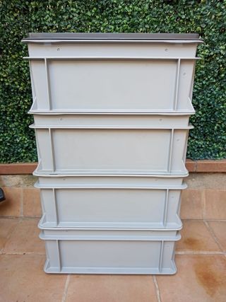 Cajas almacenaje apilables 30*40cm