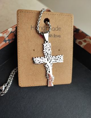 Collana uomo croce latina