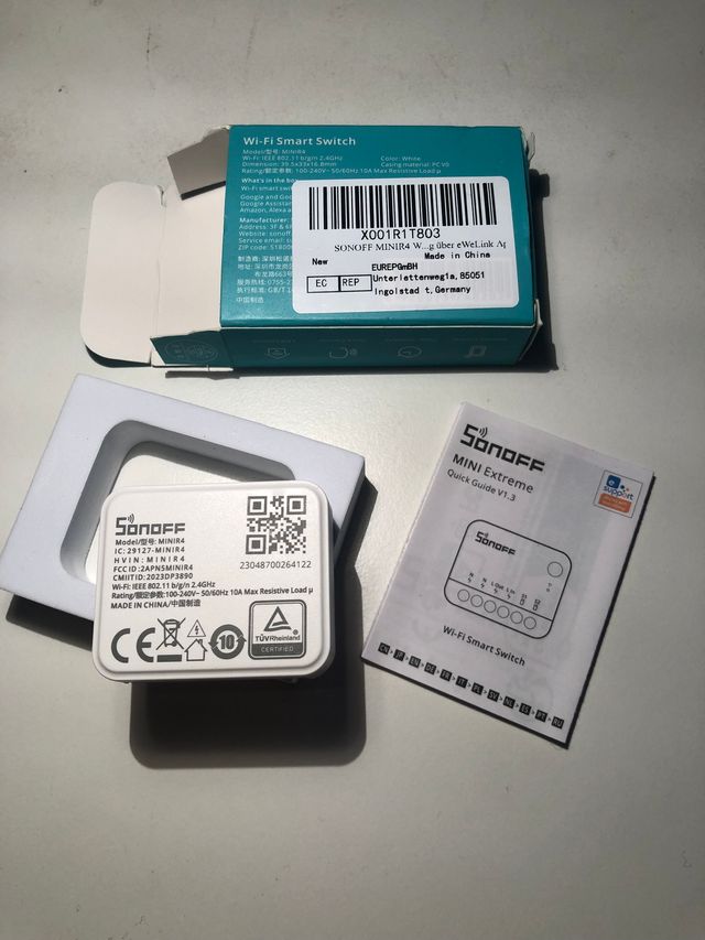 Sonoff MINIR4 Extreme WiFi Smart Switch