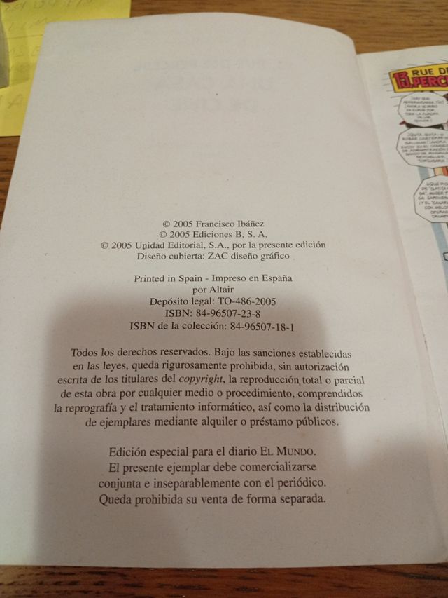 Comic 13 rue del percebe