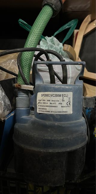 Bomba de agua sumergible
