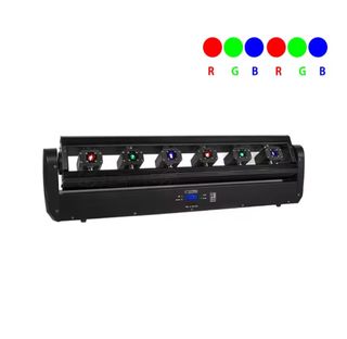 ✅️Barra laser 6 ojos RGB 6x500MW para Dj