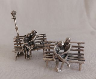 Banco parque plata de Ley