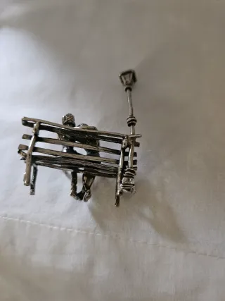 Banco parque plata de Ley