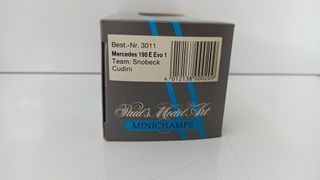 Minichamps Mercedes 190 Evo1 DTM 1/43