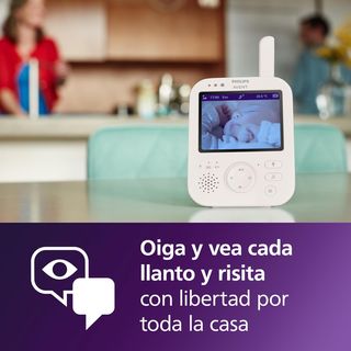 Philips Avent DECT - Cámara Vigilabebés de 3,5"