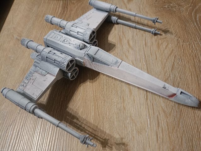 X-wing star wars stampato 3d