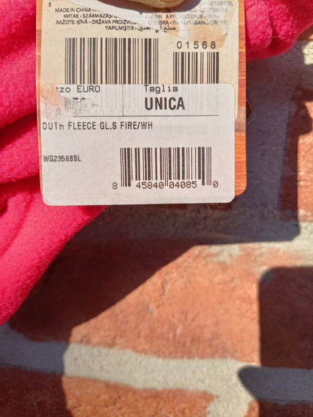 Guanti bambina Nike nuovi 3-7 anni