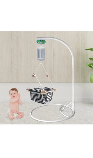 Cuna de bebé con controlador automático eléctrico
