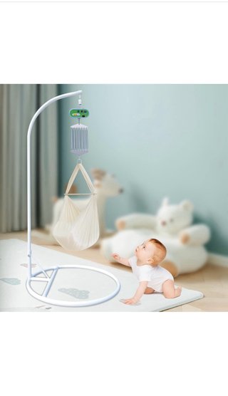 Cuna de bebé con controlador automático eléctrico
