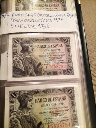 Billetes españoles antiguos, ver fotos 