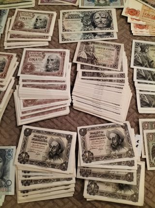 Billetes españoles antiguos, ver fotos 