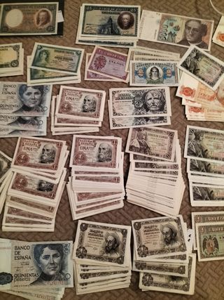 Billetes españoles antiguos, ver fotos 