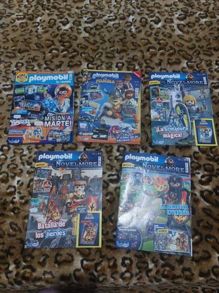 16 REVISTAS Y 2 COMIC DE PLAYMOBIL