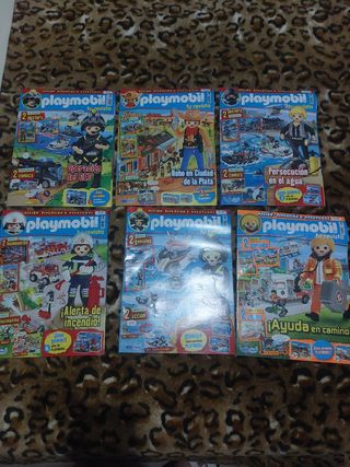 16 REVISTAS Y 2 COMIC DE PLAYMOBIL